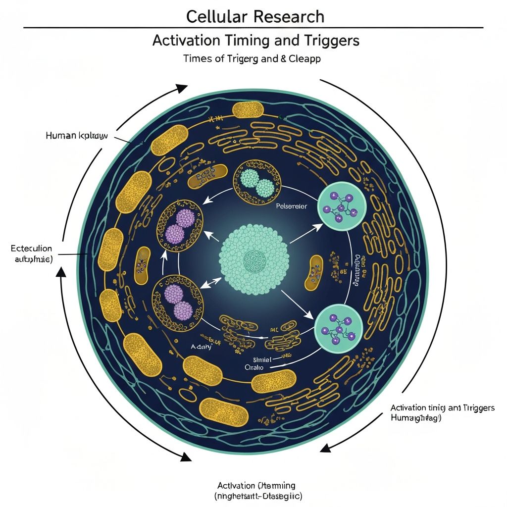 Autophagy activation timing