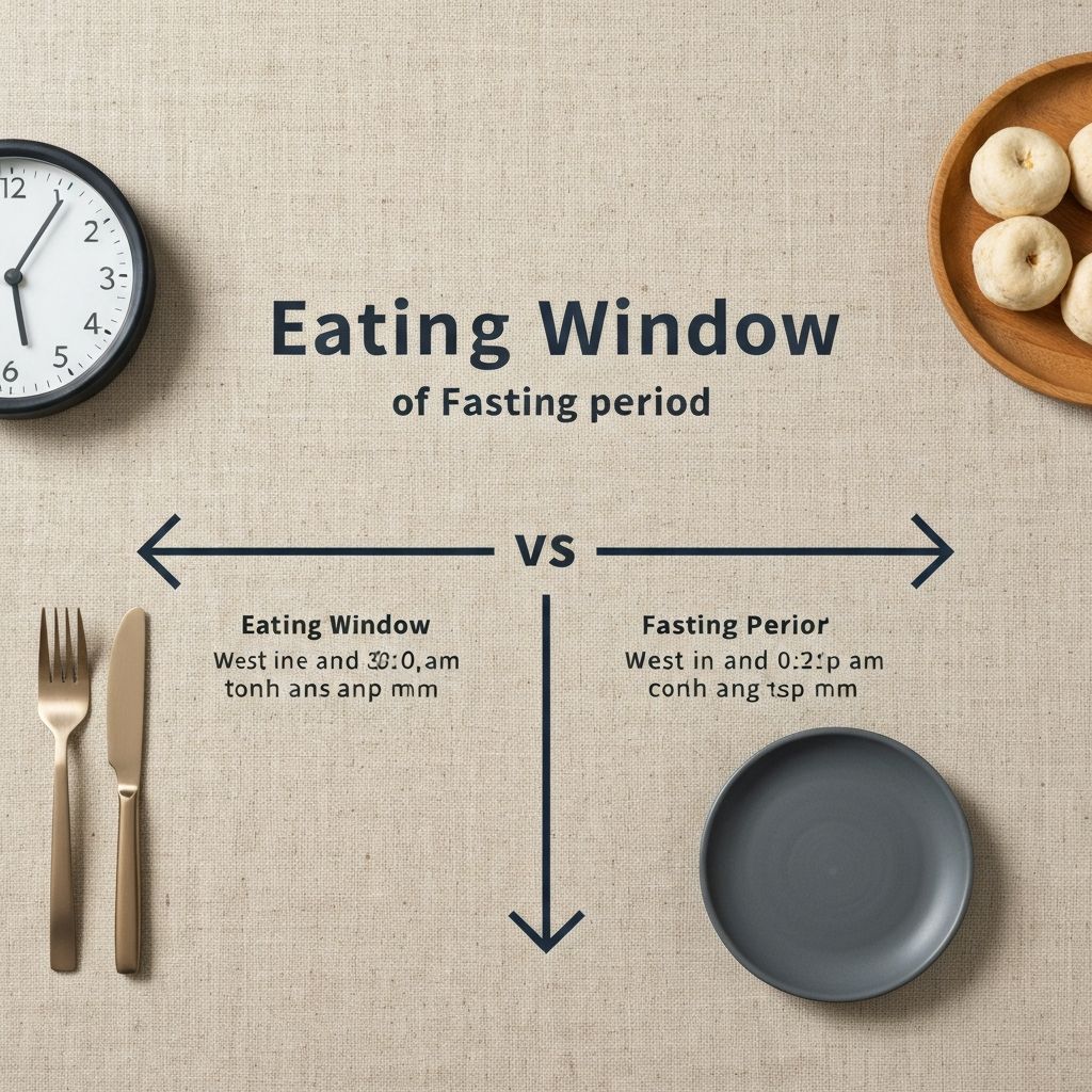 Eating window versus fasting period