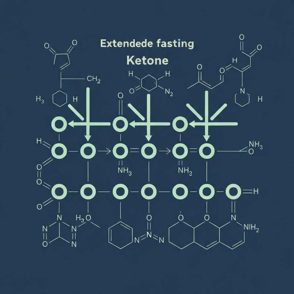 Ketone production during extended fasting